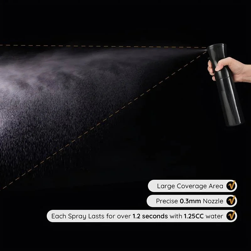 200ml Hairdressing Spray Bottle Barber Hair High Pressure Water Can Salon Refill Bottle Beauty Atomizer Container